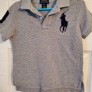 3T Polo Ralph Lauren gray polo shirt
